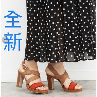 好物小舖～搬家前出清-日本專櫃PICHE ABAHOUSE 牛皮女鞋～全新~36號
