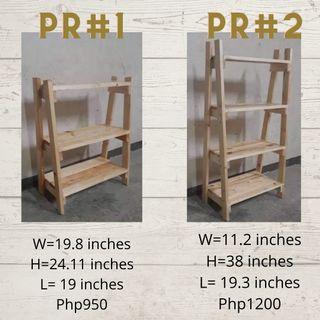 Plant stand wood rack