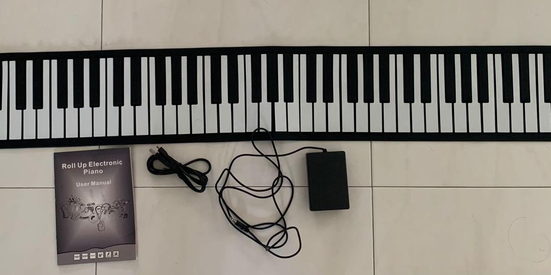 Gymax 61 Key Digital Piano Recital MIDI Keyboard Black