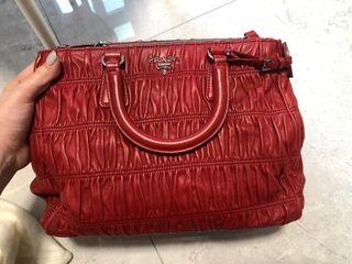 Prada Nappa Gaufre Shopping Satchel 