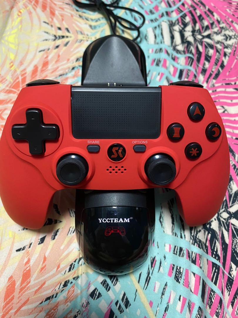 PS4 Controller Charging Station YCCTEAM Dual Fast Controller