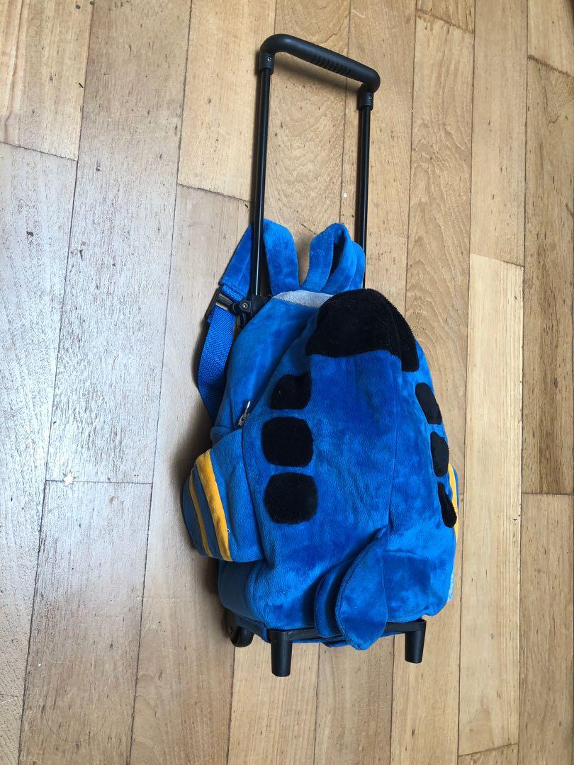 Popatu Rare Toddler back pack luggage plane design not ELC
