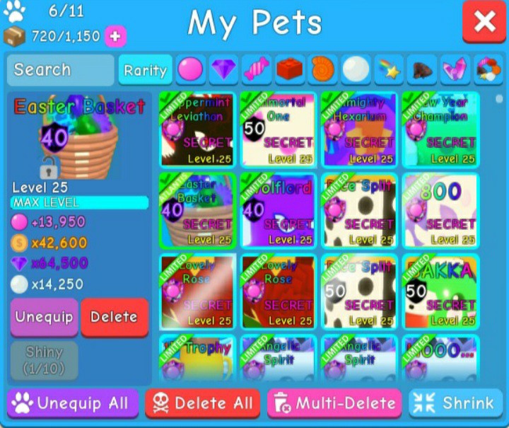Noob Hatched All Pets In Bubble Gum Simulator! All Index Reward! Roblox 