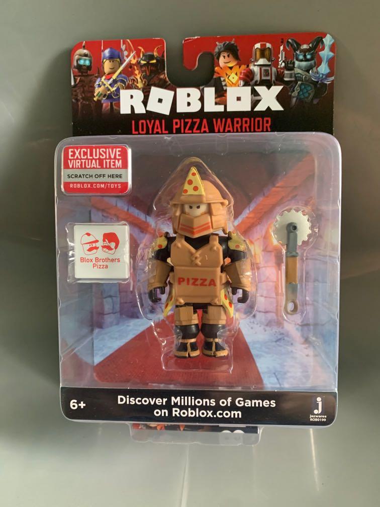 Roblox Loyal Pizza Warrior Virtual Face Smile Toy - Code Sent Via EBay Messages