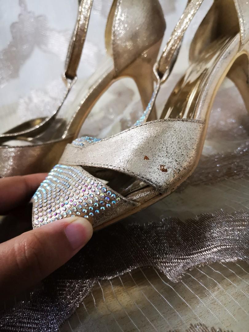 Rusty gold heels online