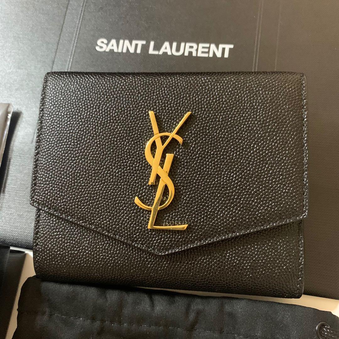 Uptown compact wallet ysl clearance