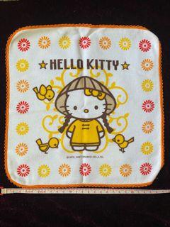 Sanrio Smiles Hello Kitty 手巾/手帕/小方巾 @2001