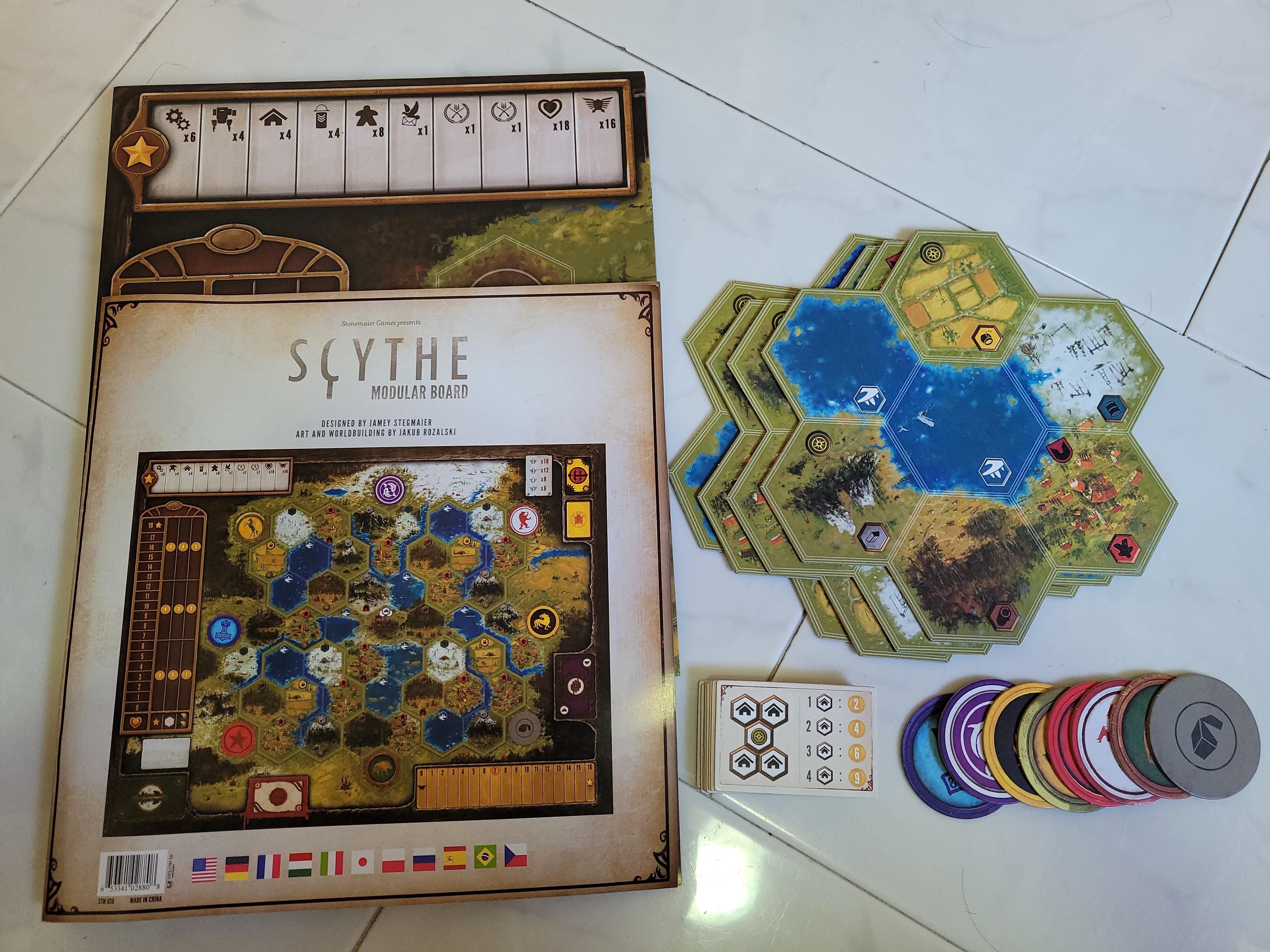 Scythe Modular Board expansion, Hobbies & Toys, Toys & Games on Carousell