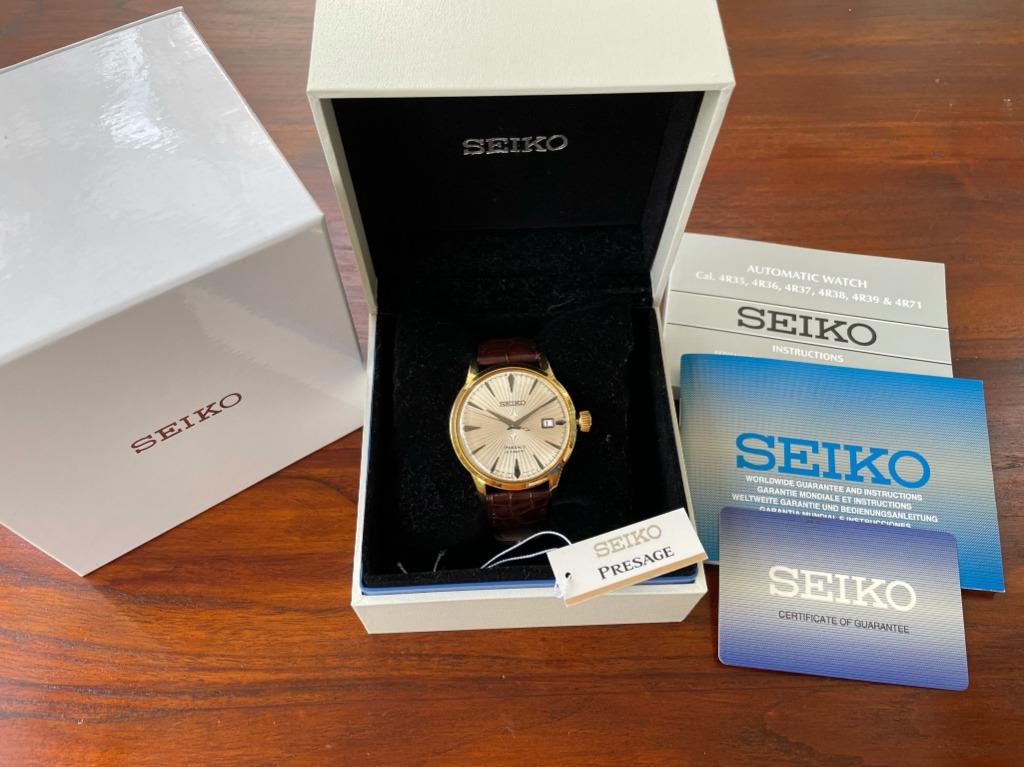 Seiko cocktail presage clearance margarita srpb44j