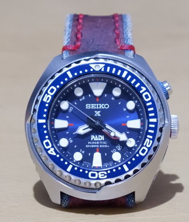 Seiko Prospex PADI Kinetic GMT Diver SUN065P1, Men's Fashion, Watches &  Accessories, Watches on Carousell