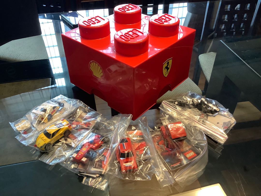 Shell Ferrari Lego Car Set, Hobbies & Toys, Toys & Games on Carousell