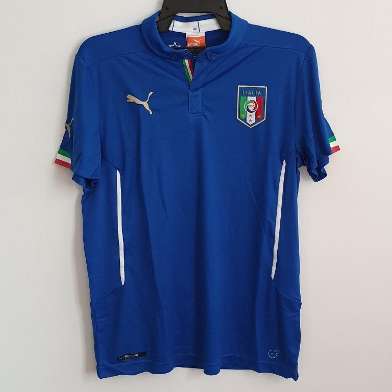Size 176 YXXL BNWT Puma Italy Home Football Soccer World Cup
