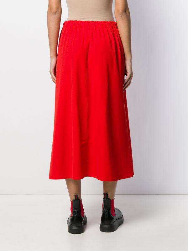 Silk midi hotsell skirt 40