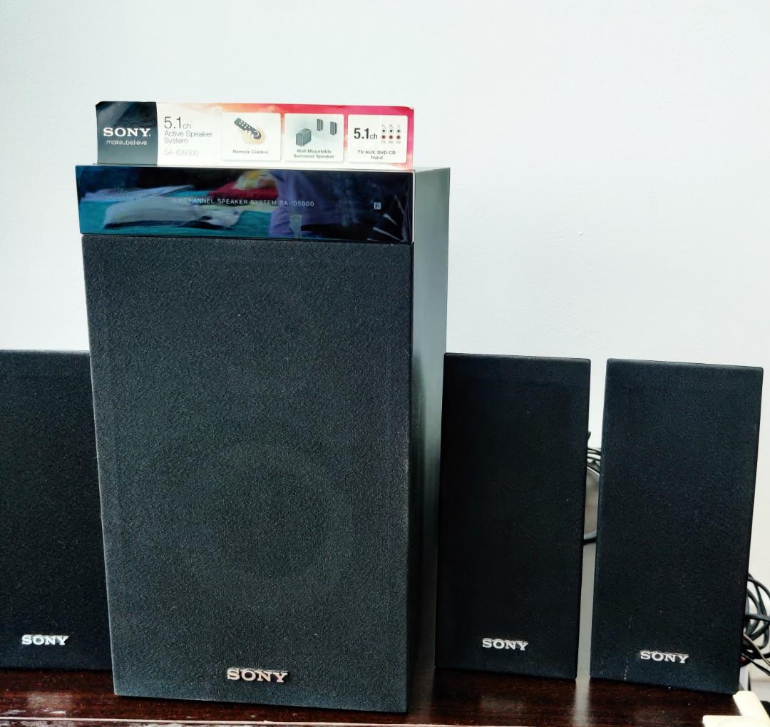 Sony Speakers 5.1ch Active Speaker System Hardly Used