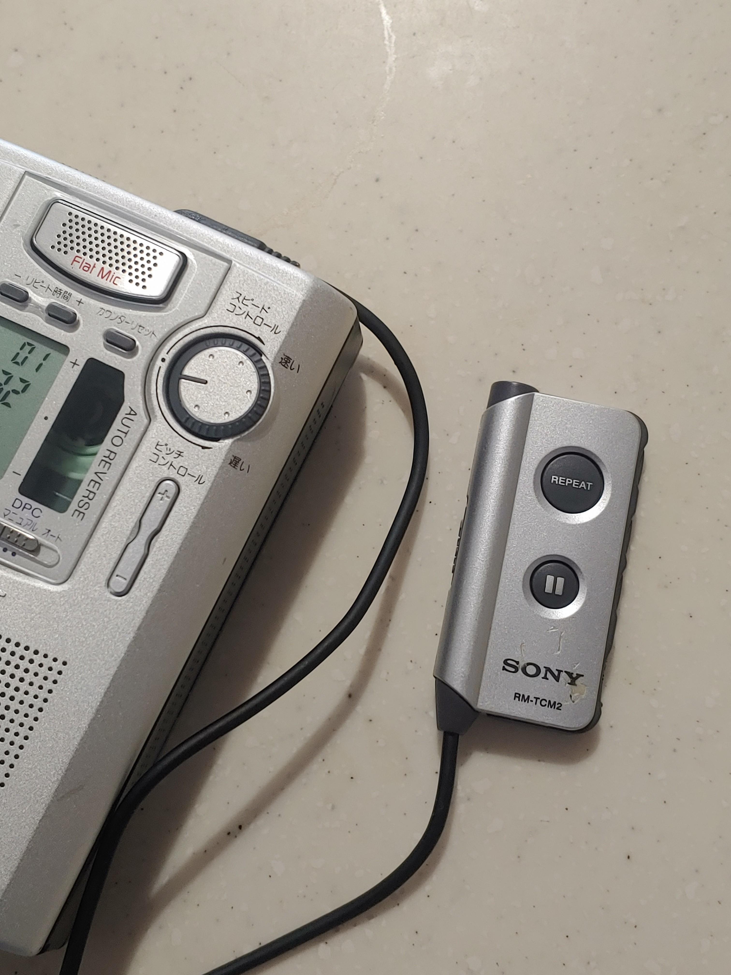 Sony TCM-900 Walkman Cassette Player Recorder, Audio, Voice