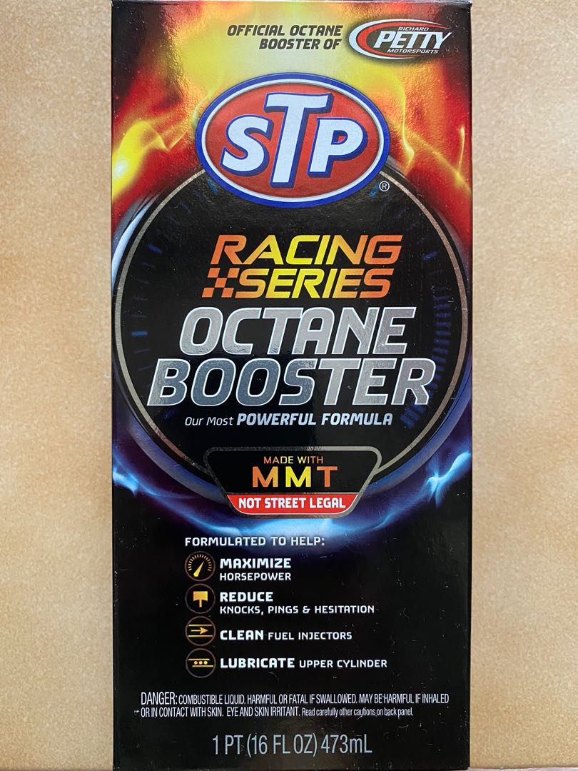 STP Racing Series Octane Booster, Car Accessories, Accessories on Carousell