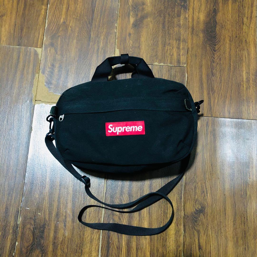 Original SUPREME sling bag, Men's Fashion, Bags, Sling Bags on Carousell