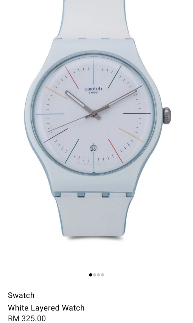 White layered swatch cheap