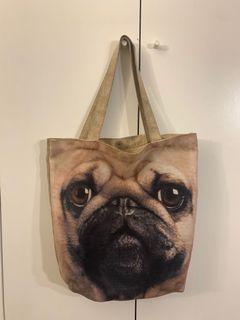 Tote Bag Bulldog Tebal