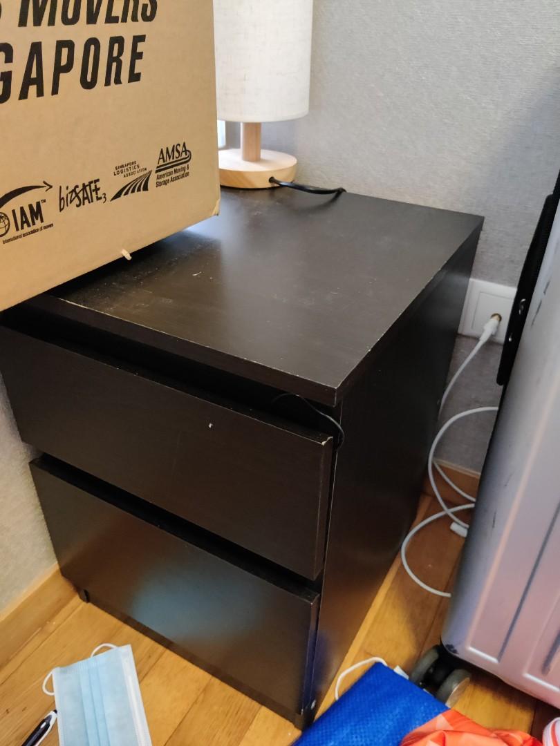 Two Bedside Tables free (pick up only June 20), Furniture & Home Living