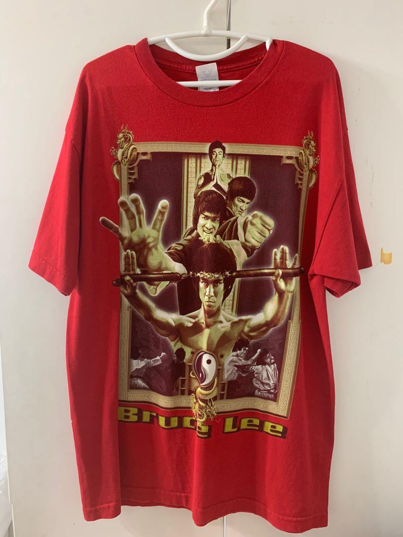 Vintage Bruce Lee shirt, Men's Fashion, Tops & Sets, Tshirts & Polo ...