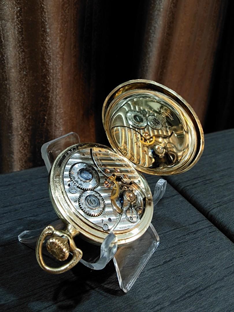 Vintage Hamilton pocket watch caliber.914, Men's Fashion, Watches