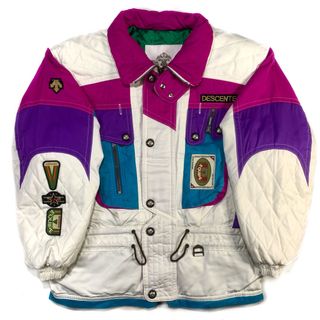 descente white ski jacket