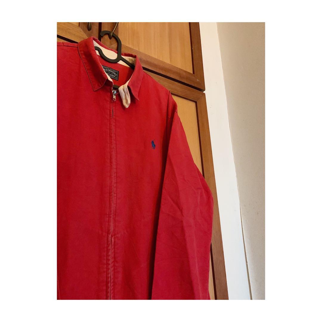 Ralph lauren clearance red harrington jacket