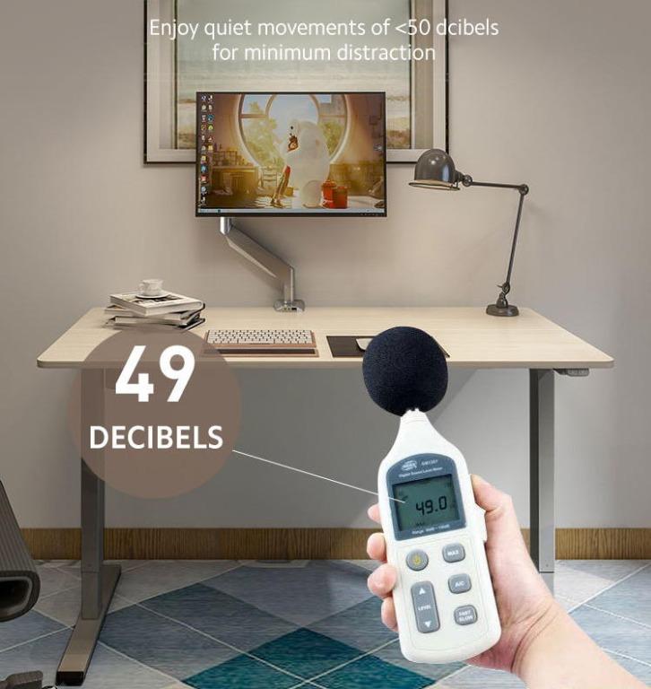 Xiaomi Smart Standing Desk with Table Top, Furniture & Home Living, Furniture, Tables & Sets on