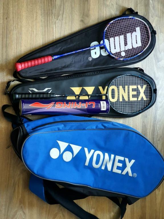 Yonex Voltric Z Force 2 Li Ning G Force Pro 20 Used Sports Equipment Sports Games Racket Ball Sports On Carousell