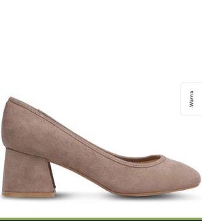 Zalora Nude Block Heels