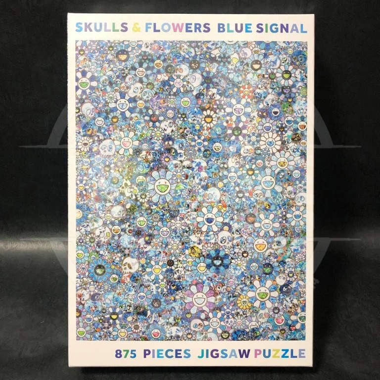21年6月新貨！少量現貨！全新未開封村上隆花花骷髏砌圖拼圖