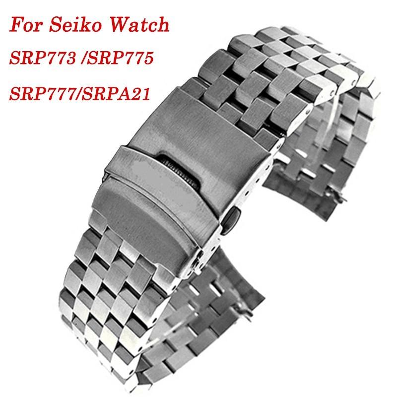  MiLTAT 22mm Watch Band for Seiko Turtle SRP773 SRP775