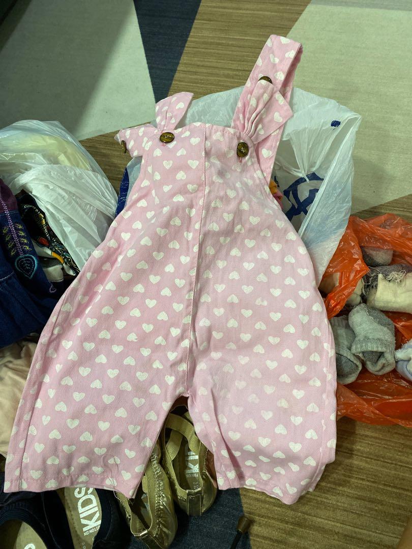 RESERVED- 6month to year old Girl clothes) shoes, Babies