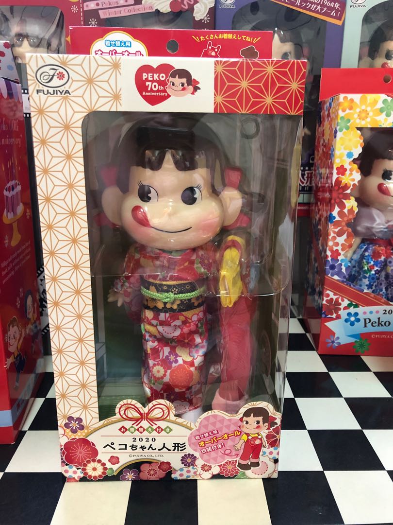 70th アニバーサリーペコちゃん人形2020 言うまでもない
