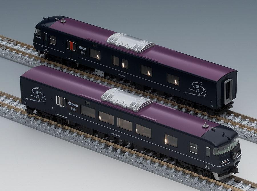 現貨3月新品) TOMIX 98714 N gauge JR 117-7000系(WEST EXPRESS 銀河 