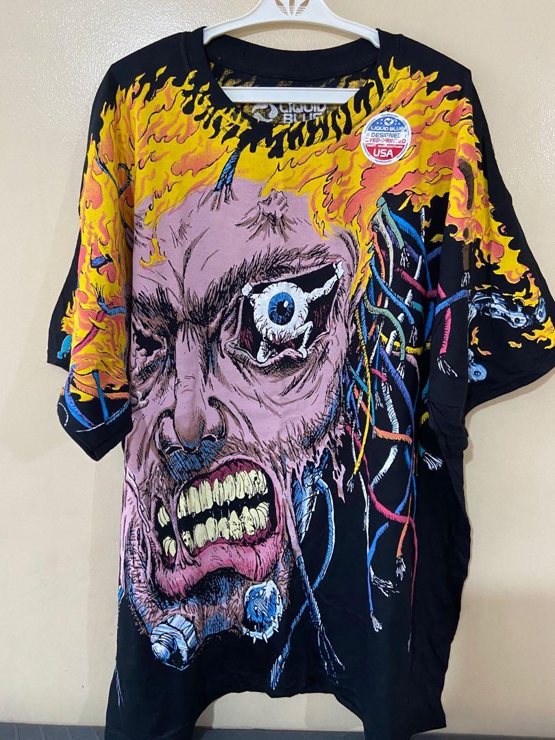 ⚙️ DEADSTOCK Liquid Blue All Over Print 