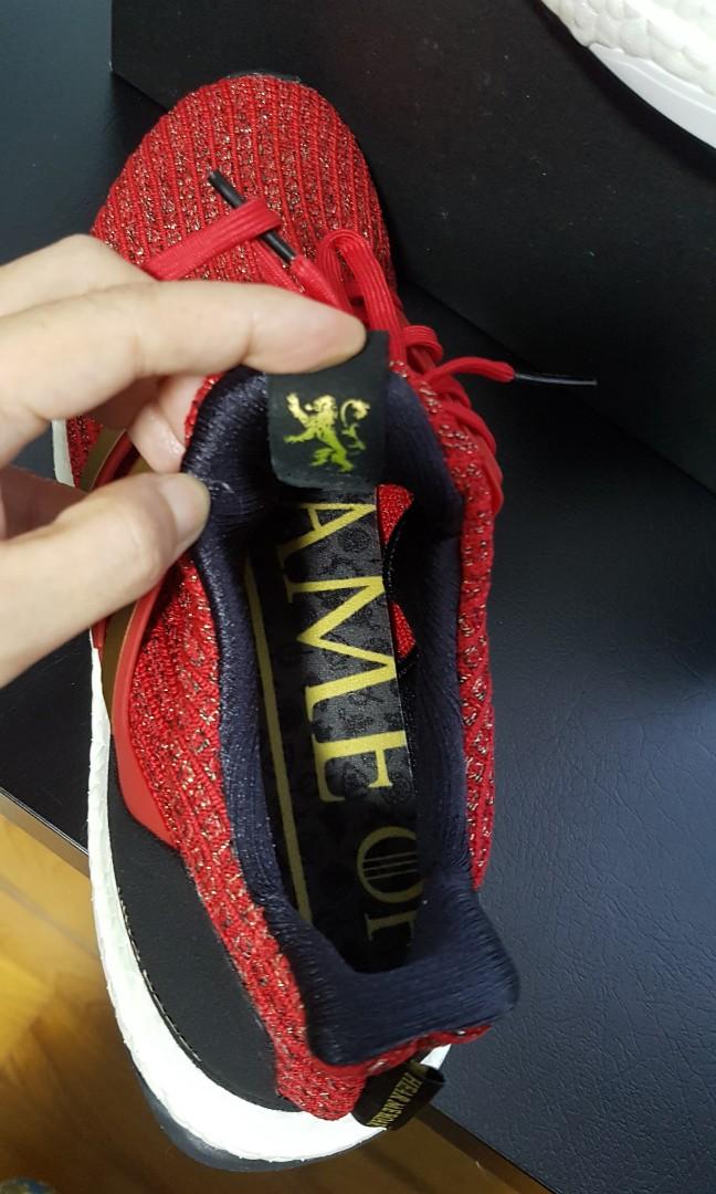 Adidas ultra boost x game of thrones black y scarlet discount