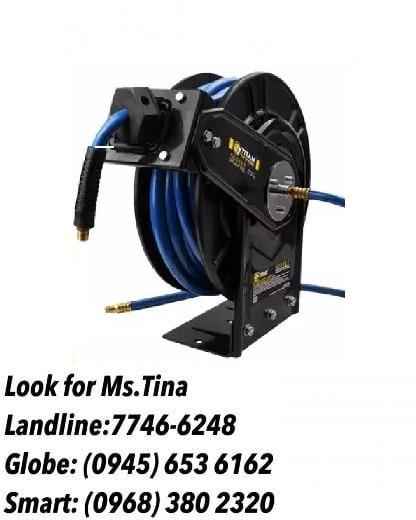 Air hose reel (Category: Construction Tools & Equipment) located in Manila. Submitted by tina.sales (Listing ID 1094238565, Image 1). Description: Air hose reel Brand;Titan Model;TST-AHR-15M PRICE;6,500 FOR INQUIRIES PLLEASE CONTACT US. BIR ACCREDITED Located at Sta Cruz Manila Landline: 7746-6248 Globe: 09456536162 Smart: 09683802320.