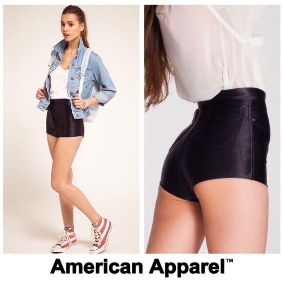 American apparel disco shorts M Women s Fashion Activewear on