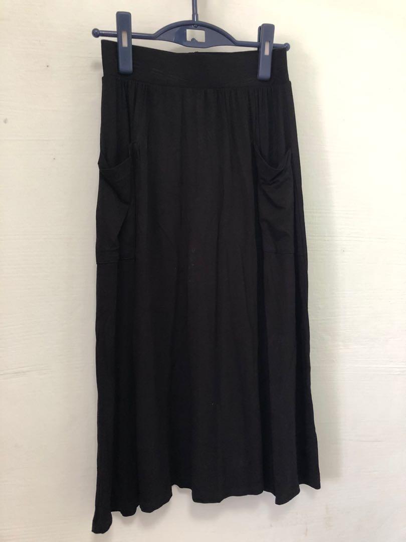 Petite midi skirt with pockets clearance