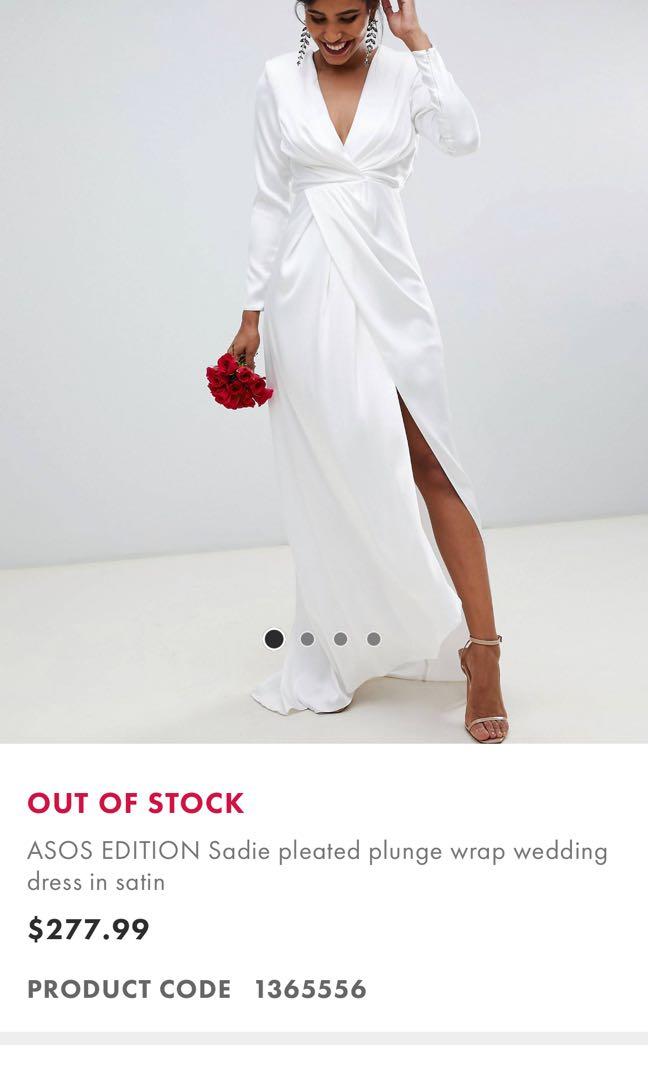 ASOS Wedding Dress White Women s Fashion Dresses Sets