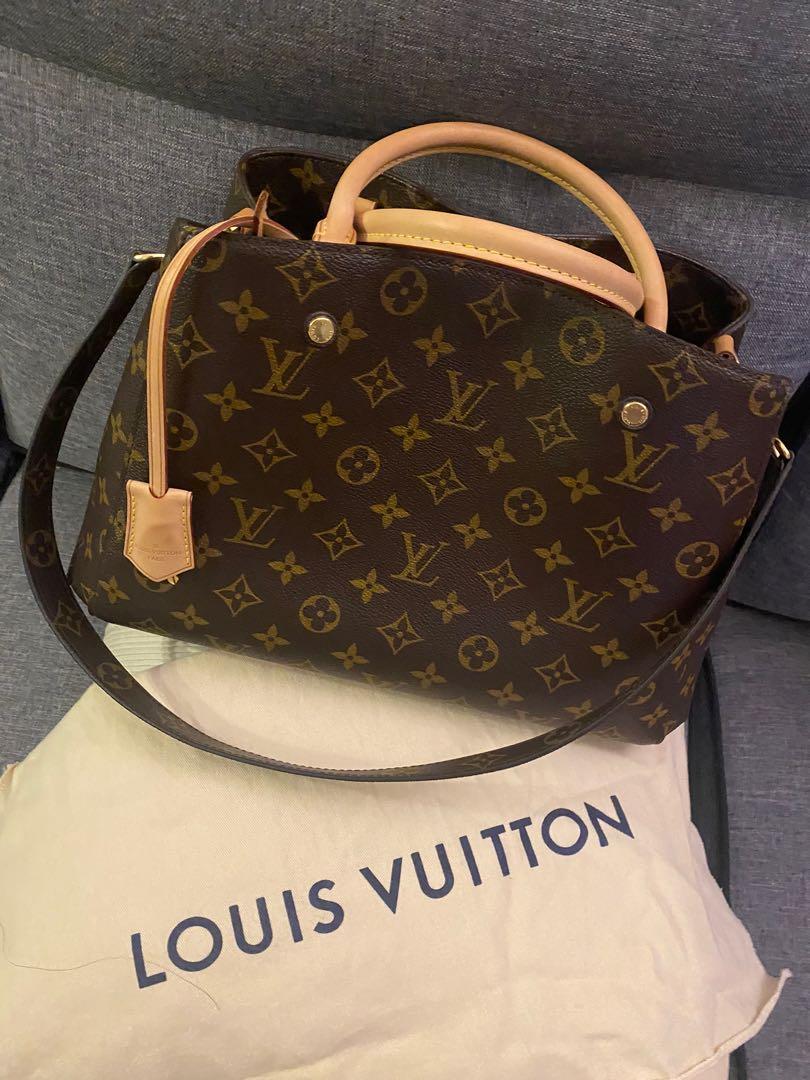 LOUIS VUITTON M41056 Handbag Montaigne MM Monogram W/ box UNAVAILABLE at LV