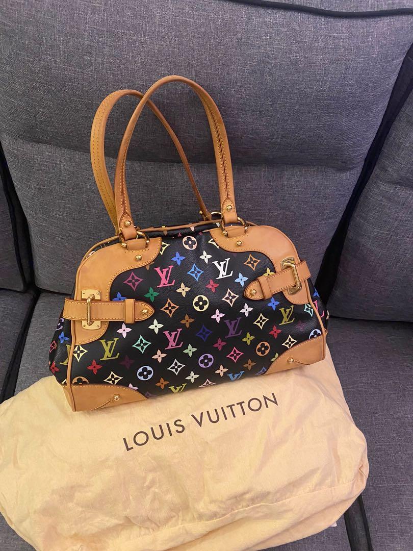 Louis Vuitton Claudia Multicolor Black Monogram 