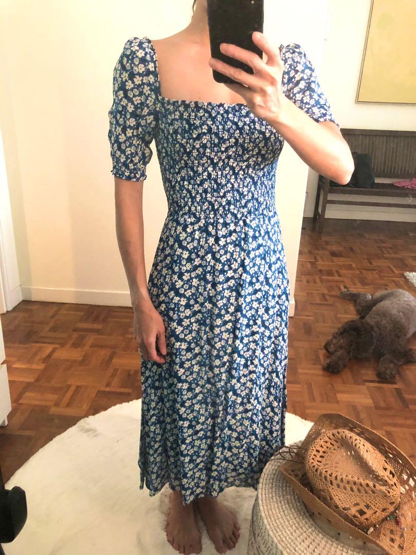Reformation roman midi dress outlet