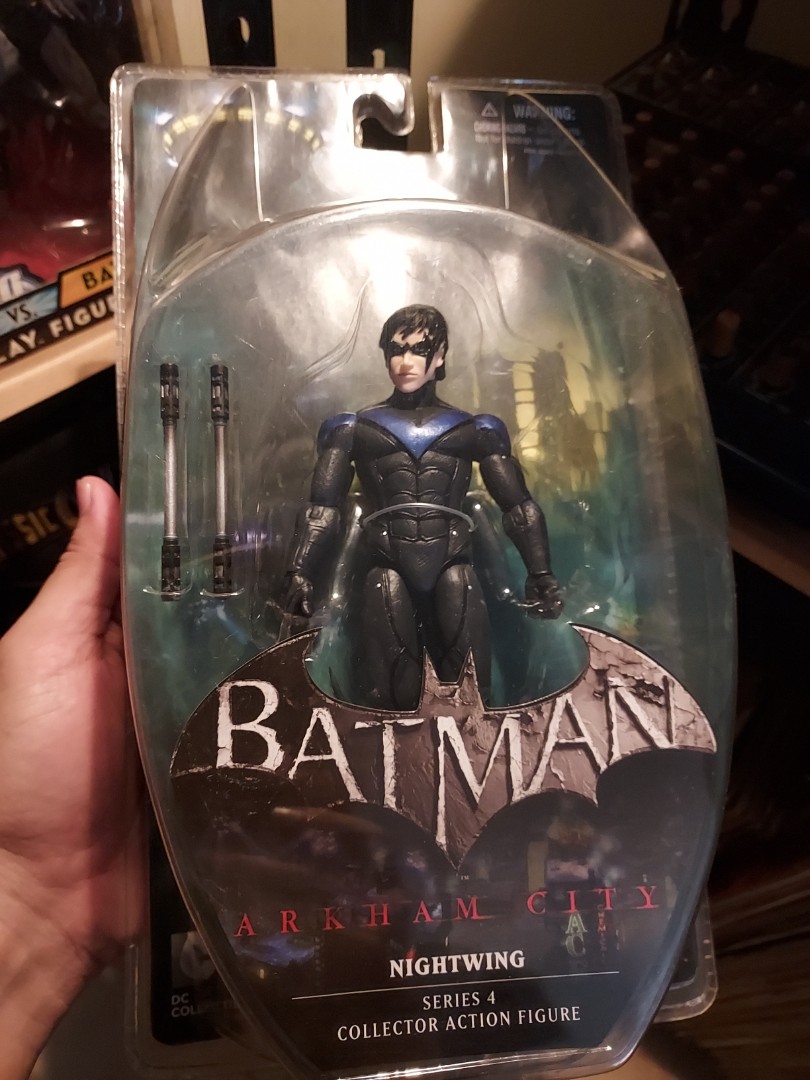 Batman Arkham City - Nightwing Action Figure, Hobbies & Toys, Collectibles  & Memorabilia, Fan Merchandise on Carousell