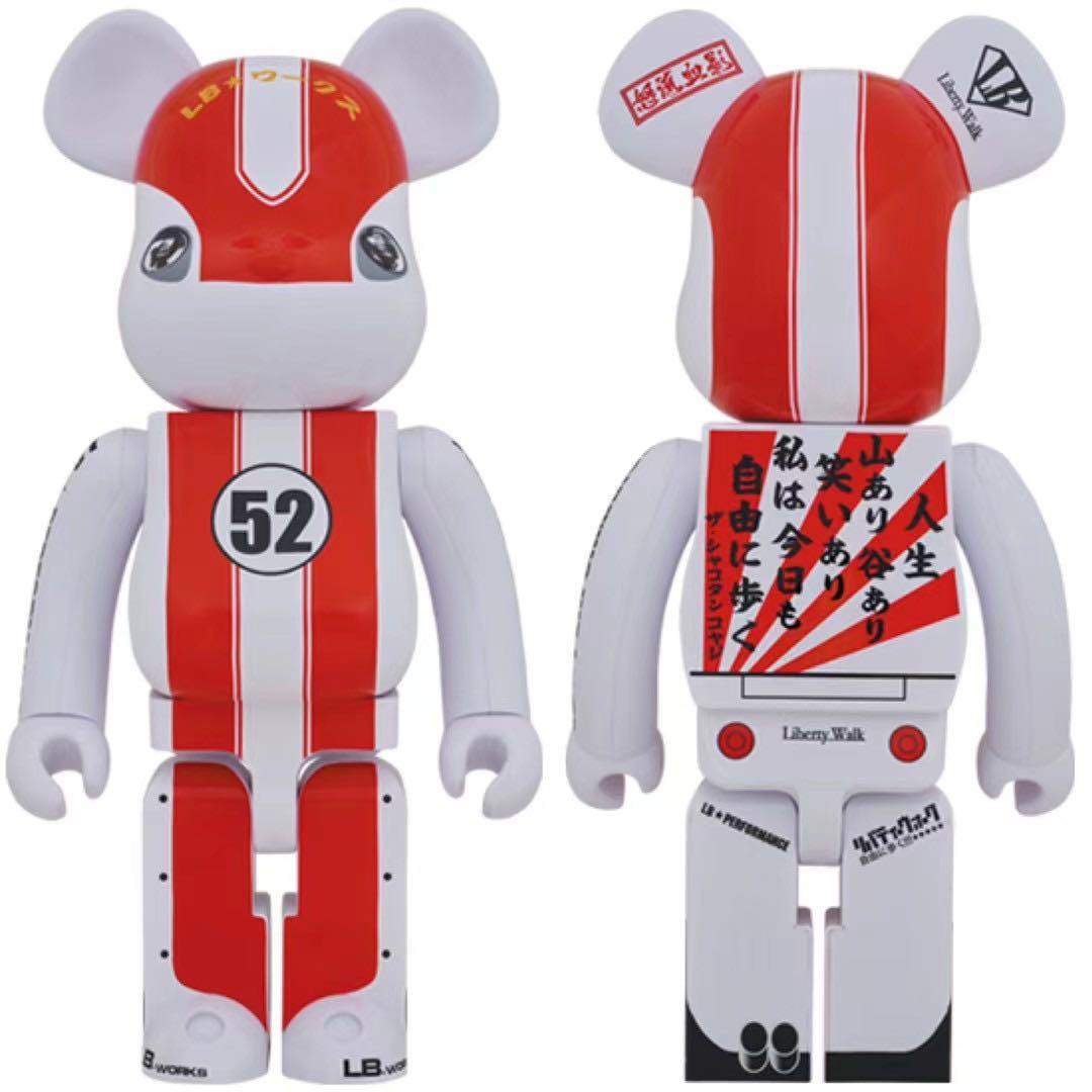 最新作在庫BE@RBRICK リバンナくん 100% 400% キャラクター玩具