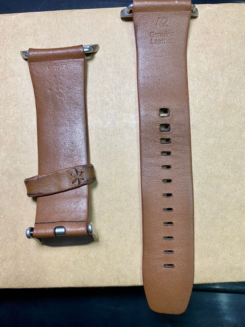 Belkin Leather Band for Apple Watch 42 44mm Men s Fashion