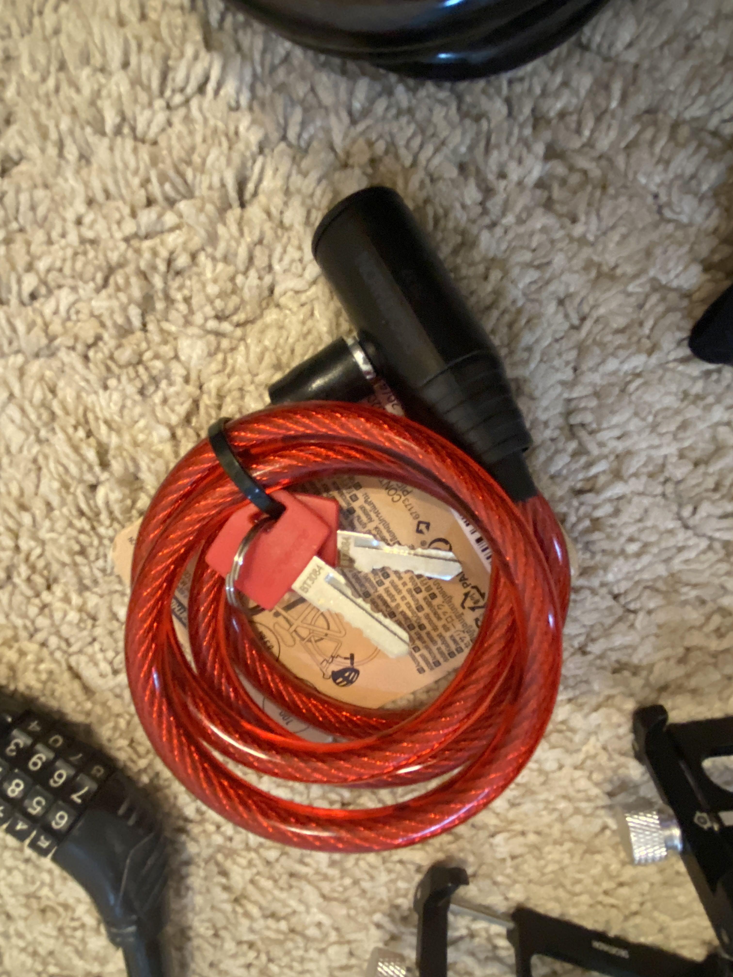 Decathlon Bicycle Locks Combination Key, Sports Equipment, Bicycles