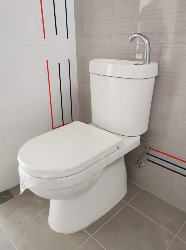 Brand new HDB BTO Toilet Bowl Treo WC, Furniture & Home Living